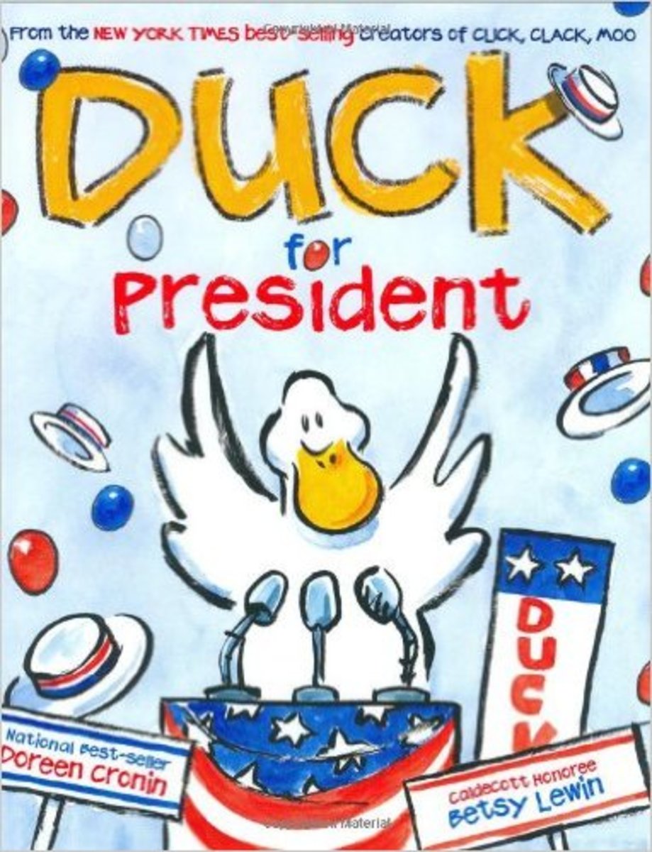 Duck for President (New York Times Best Illustrated Children's Books (Awards)) by Doreen Cronin