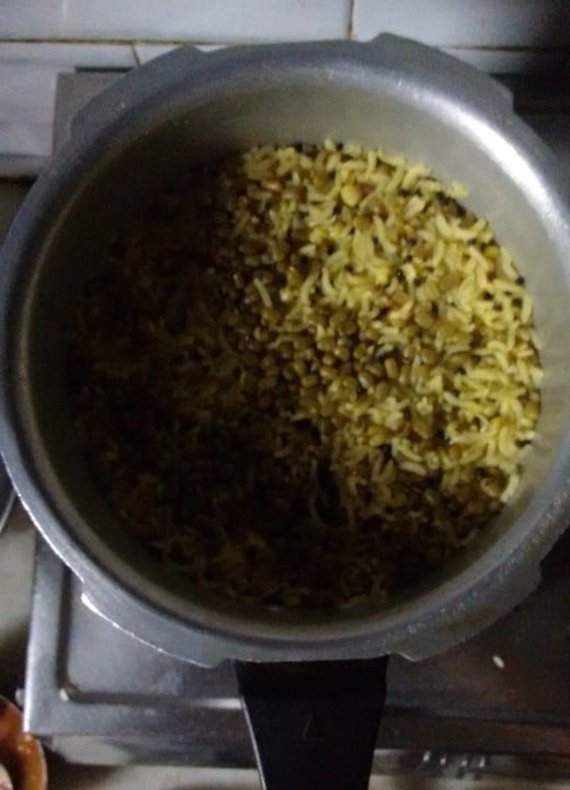 Sprout Vegetable Rice