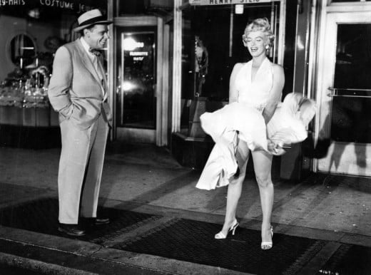 The Seven Year itch with Marilyn Monroe