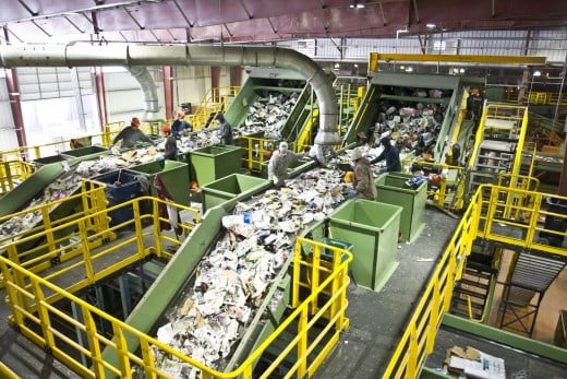 Modern Recycling Facility