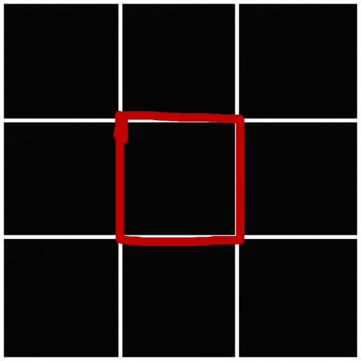 The Four Main Lines on a Grid