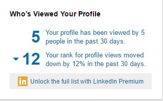 Are LinkedIn profile views important? You decide