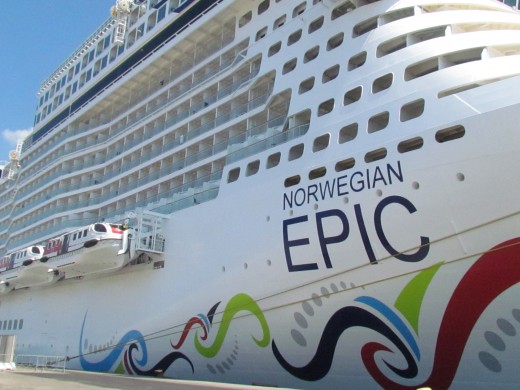 We sailed on The Epic of Norwegian Cruise Line 