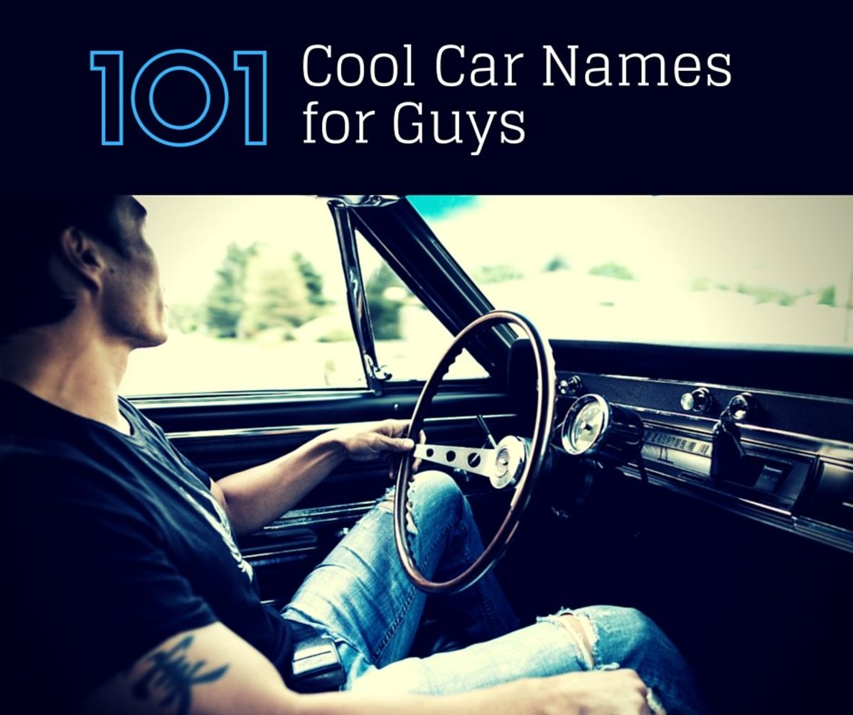 Cool Names For Cars With Blue
