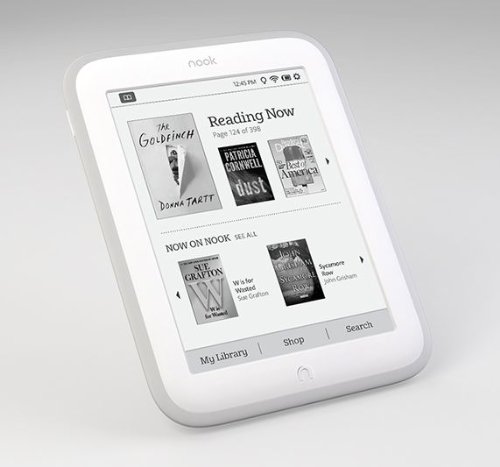 This Nook Glowlight eBook Reader is perfect for book lovers. If you know the kinds of books your lover reads or would like to read, you can add them to this item before giving it to her