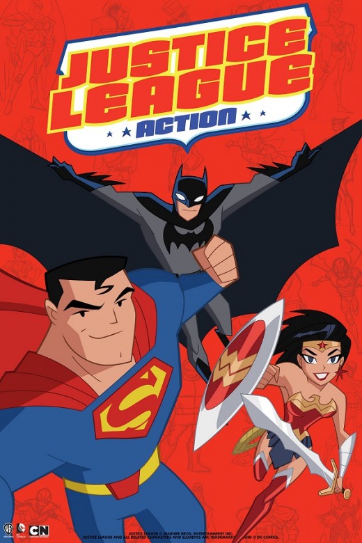 Justice League Action promotional poster.