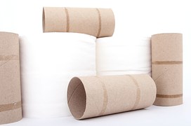 Bathroom tissue and tubes have been long-time friends