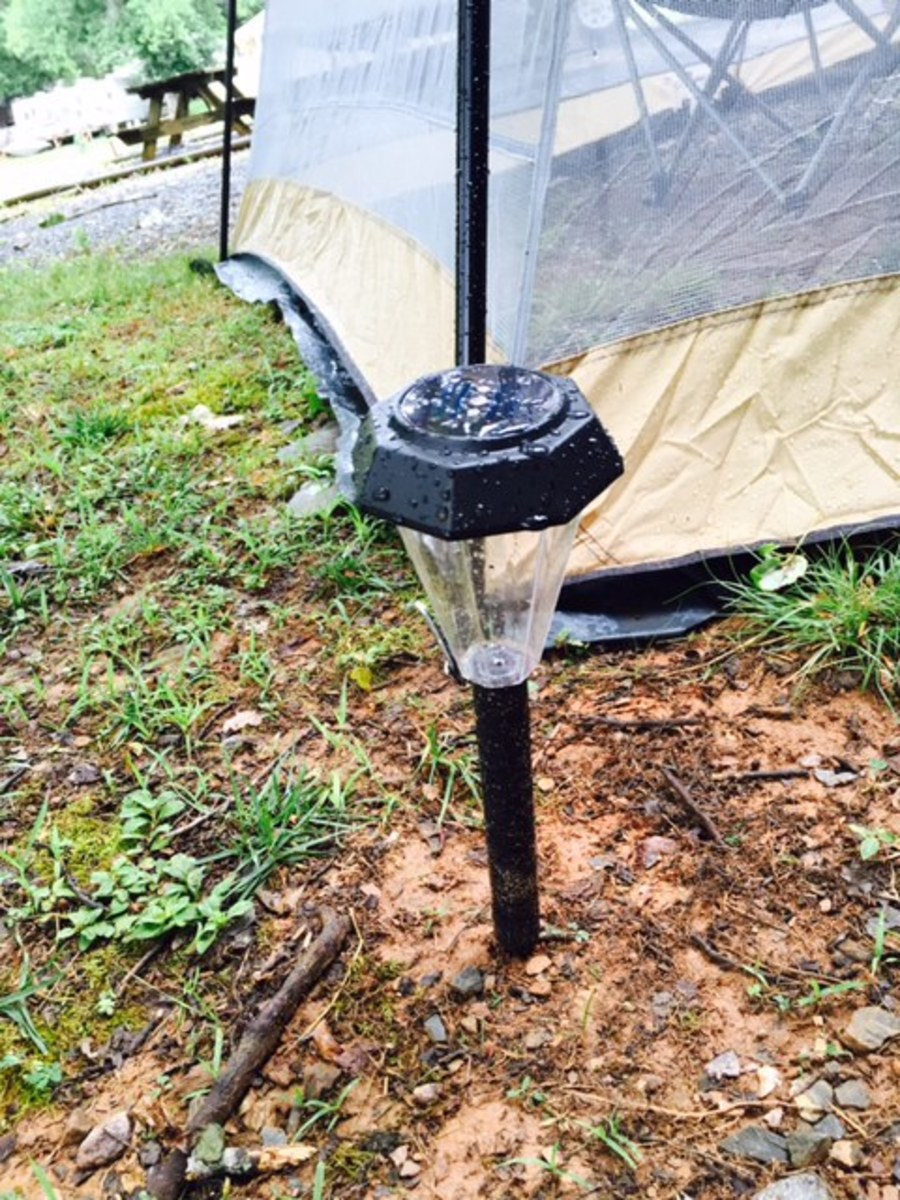 Use Solar Lights for Campsite Safety