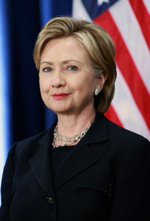 Hillary Clinton, first female President