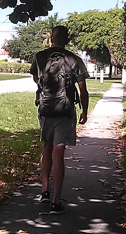 Thursday's cardiovascular endurance event was a 3-mile hike.