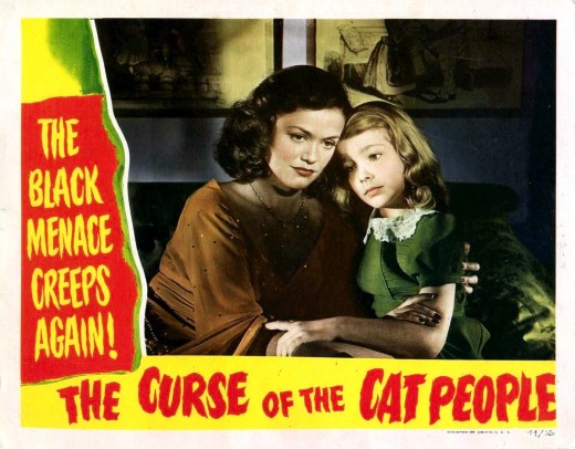 Theatrical Release poster of The Curse of the Cat People.