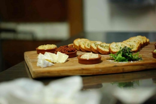 A Cheese Board from Chateaubriant, A French Style Deli and Cafe, Devonport, Auckland