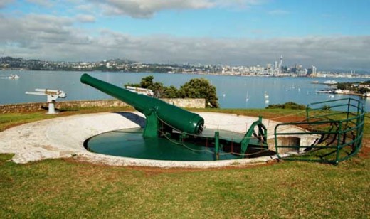 North Head Disappearing Gun, Devonport, Auckland