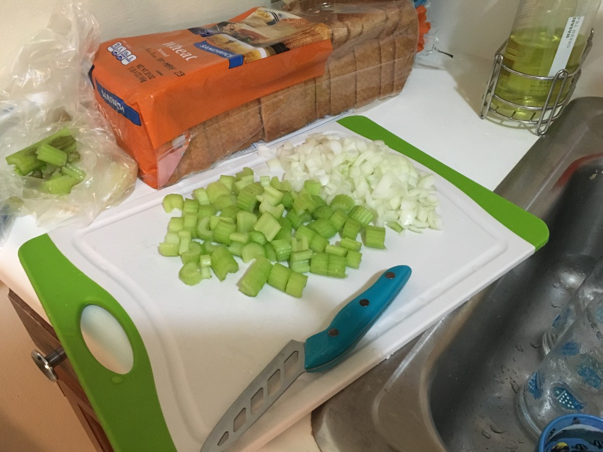 Prepping the veggies too longer than I thought it would. 