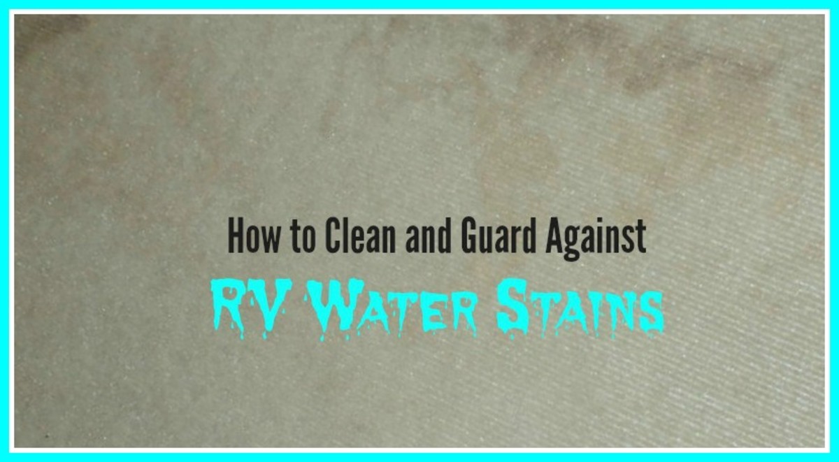 How To Clean And Get Rid Of Rv Water Stains Axleaddict