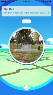 A Pokecenter at Henderson State University in Arkadelphia, Ark. offered free Pokeballs.