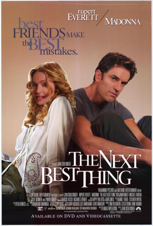 Theatrical poster for The Next Best Thing. Property of Paramount Pictures.  