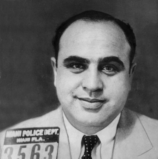 South Loop resident Al Capone in a 1925 mugshot.