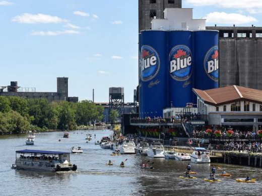 We like to highlight our silos, here. Even if it endorses beer.