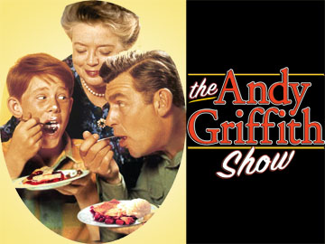 A promotional graphic for the Andy Griffith Show
