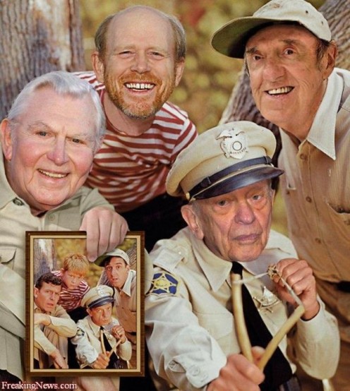 Andy, Barney, Ron Howard, Gomer Pyle in upgraded promo shot