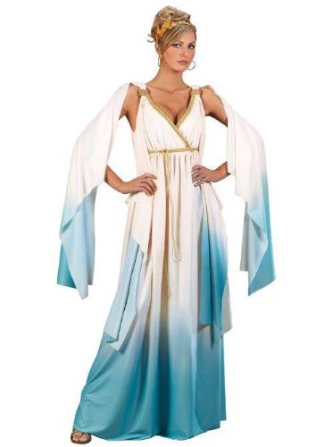 You can be any of Hercules' lovers and/or wives with this Greek costume. You can be the goddess Hebe, the queen/princess Omphale, etc