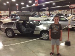 Great Scott! It's Caleb and Doc's DeLorean!