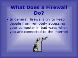 Computers' security - Firewalls