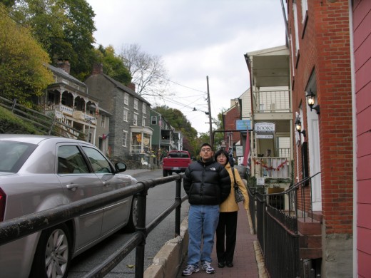A street in Harpers Ferry
