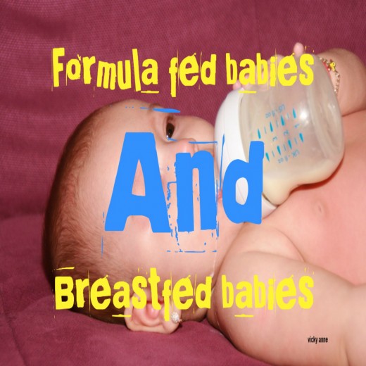 Breast milk is higher in carbohydrate but lower in protein than formula milk. 