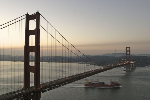 The magnificent Golden Gate Bridge