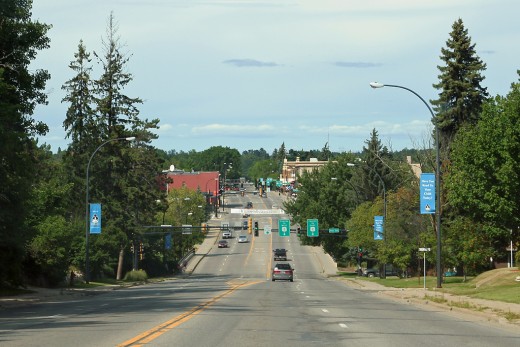 No longer Leland Avenue, now Pokegema Avenue, dubbed Power's Hill.