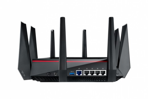 The Asus RT-AC5300 tri-band wireless router