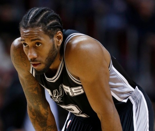 Kawhi Leonard may have picked up a few things from Tim Duncan.