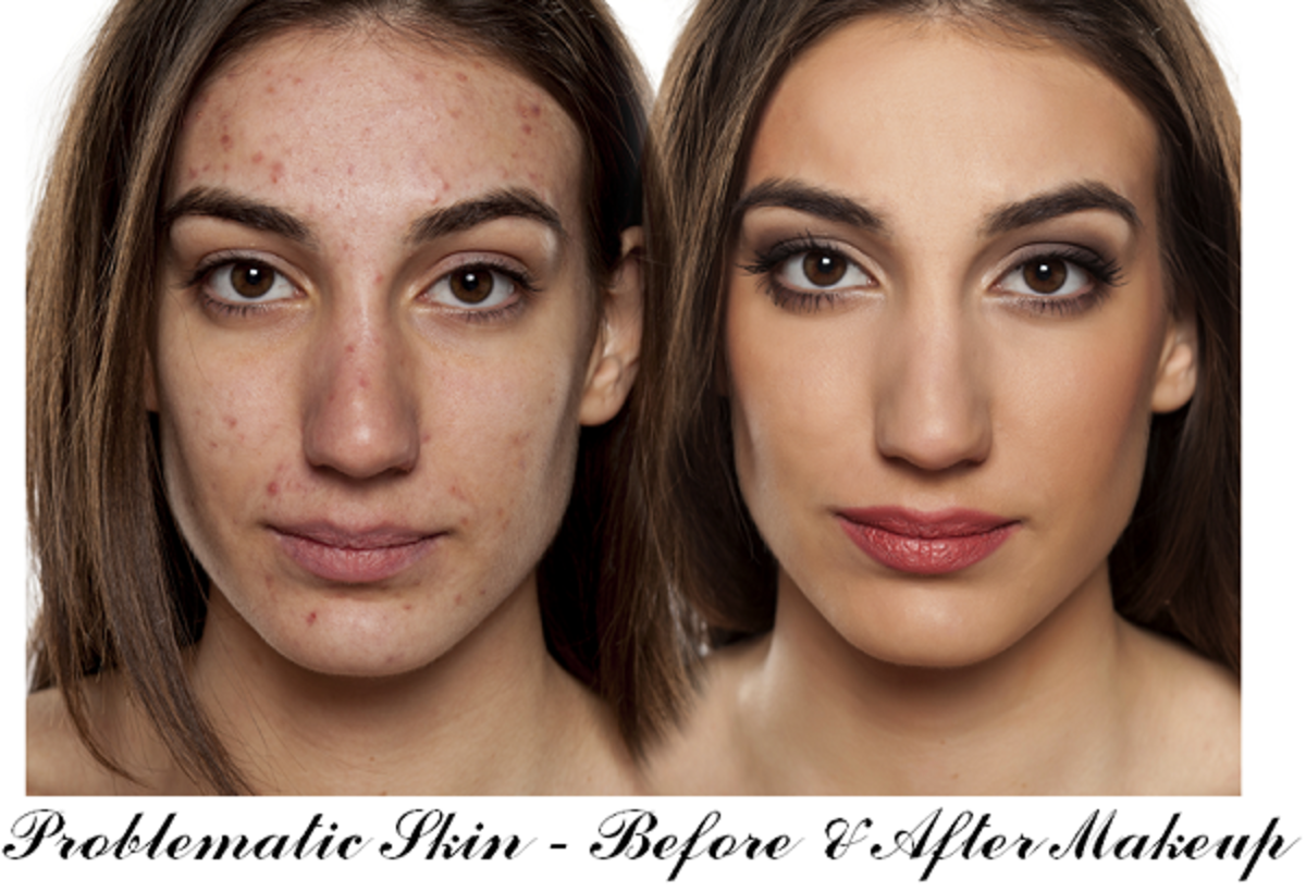To acne skin how prone apply makeup for marks and