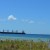 Barge leaving Tampa Bay. Barge leaving Tampa Bay.