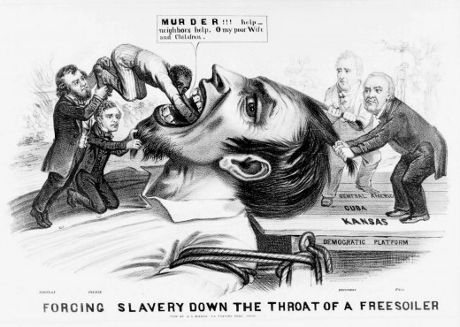 Forcing slavery down the throat of a freesoiler 