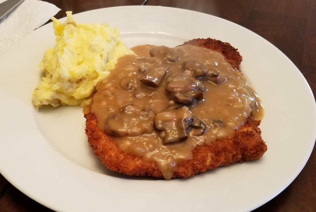 Authentic German Schnitzel and Jaeger Sauce | Delishably