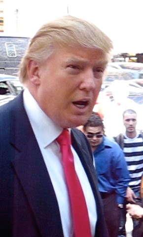 the US President Donald Trump ( he's a billionaire too )