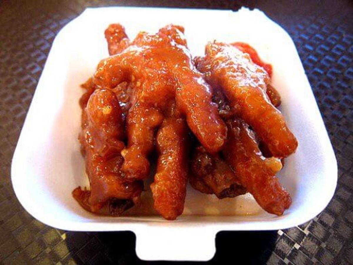 Do you know that cooked chicken feet will expand. Good example is chicken feet prepared in Chinese Dim Sum style as per above photo.