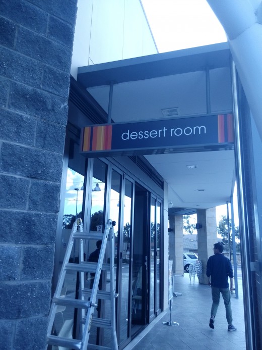 When that sign gets swapped, that's when you know it's gotten real. 