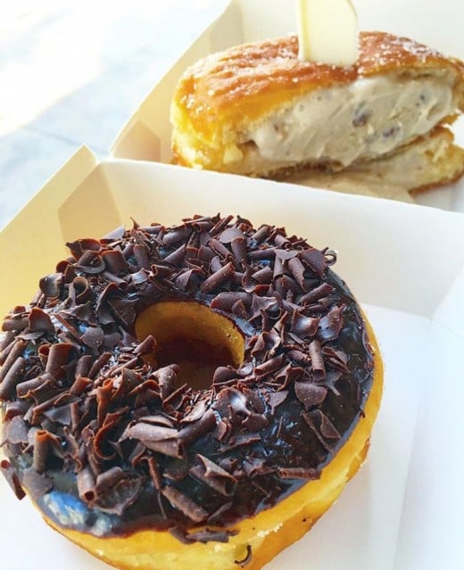 Dairy-Free Ice-cream filled Donuts