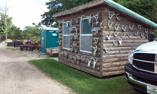 Outbuilding at Pohl Bison Ranch 