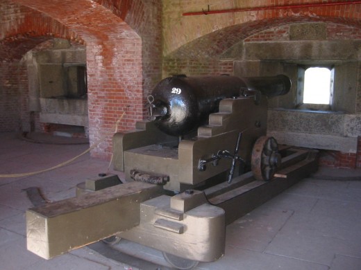 Inside Fort Delaware