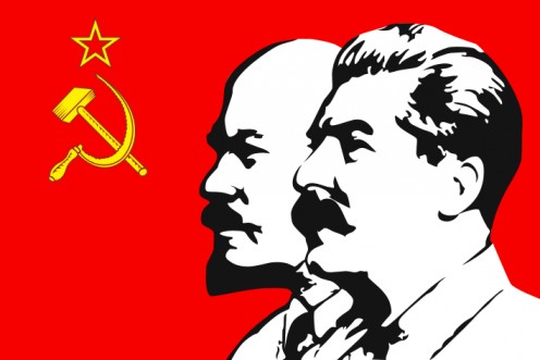 Vladimir Linen and Joseph Stalin