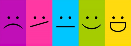 We're usually at either end of the spectrum, not so much in between.