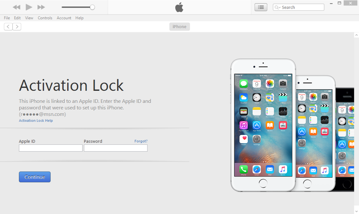 If enabled, Activation lock or iCloud lock will prompt for an Apple ID in a lost or stolen iPhone