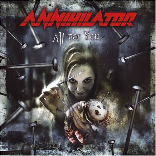 The album's cover shows a doll being experimented upon as the nails are put into its body. The doll is being tormented. The band has covered this subject in their song Never Neverland. 