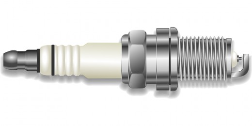 This is an example of a spark plug and the white part shown in the photo is the porcelain part you need to break and throw hardly on the window to break it.