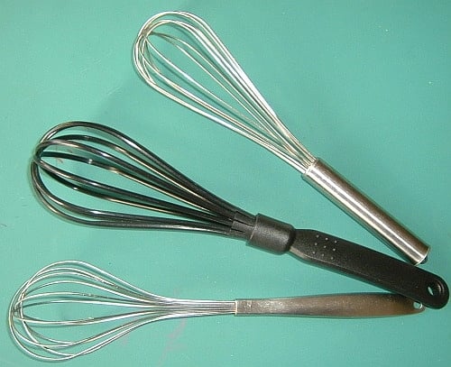 Whisks work better in frosting and icing making as it creates more volume than mixers.